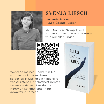 Eine Neuautorin, ihr Buch und ein QR Code